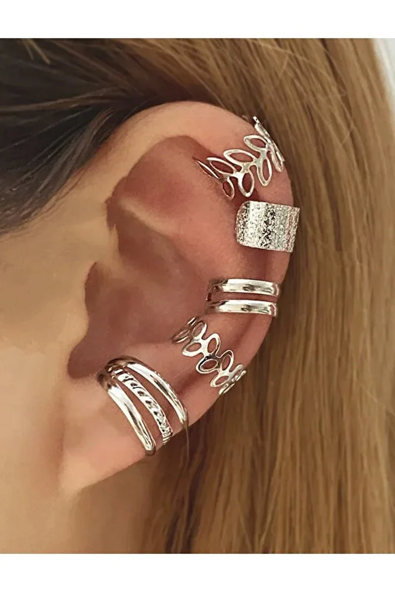 5 Piece Cartilage Earring Set for Women Minimal Everyday Jewelry